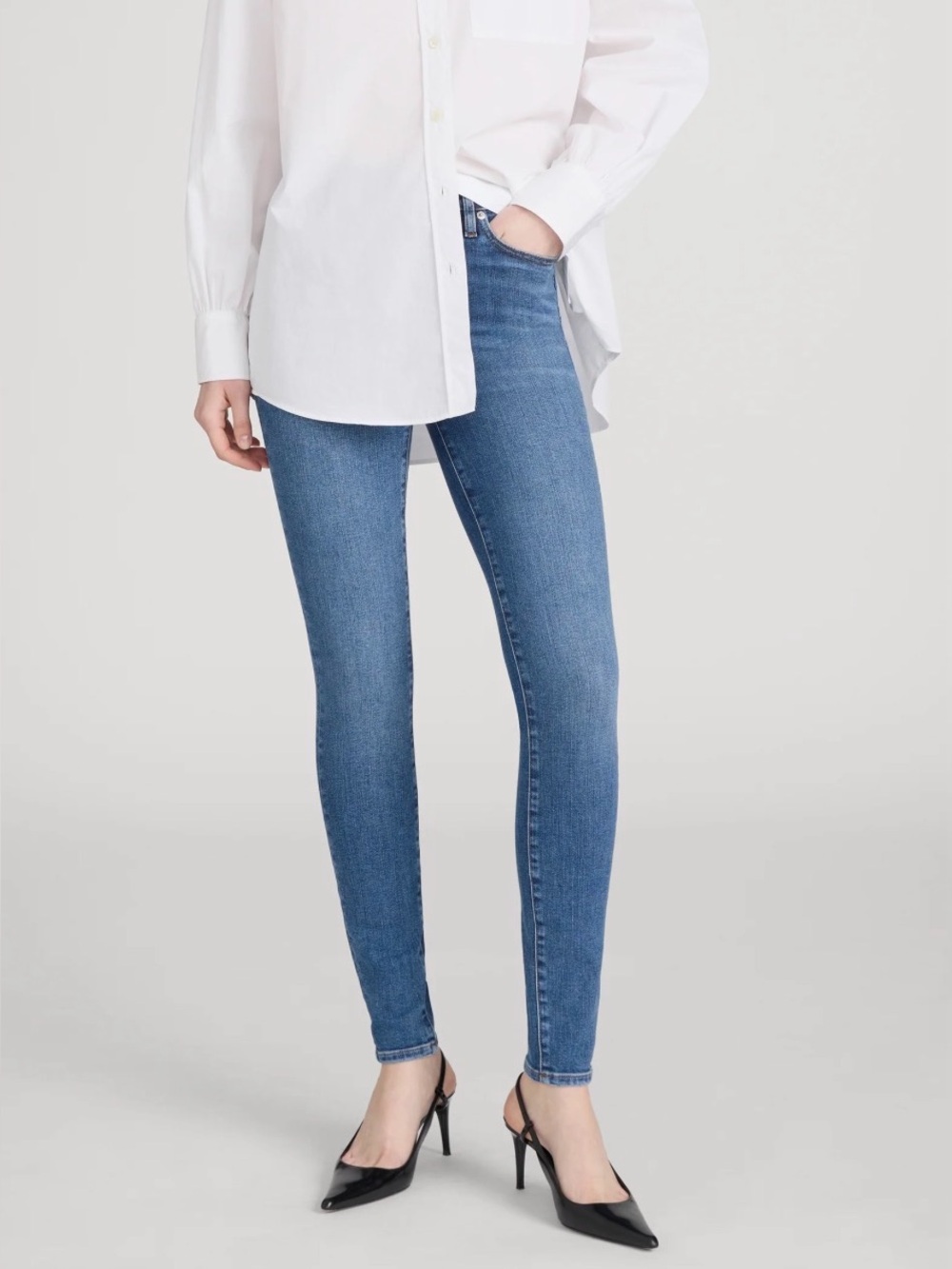 Frame Denim Le High Skinny Blue Jeans Size 29